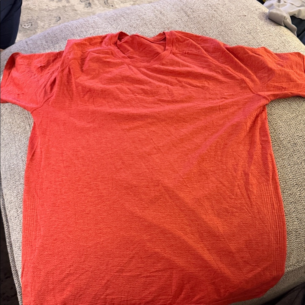 Classic Red Lululemon Men's Shirt